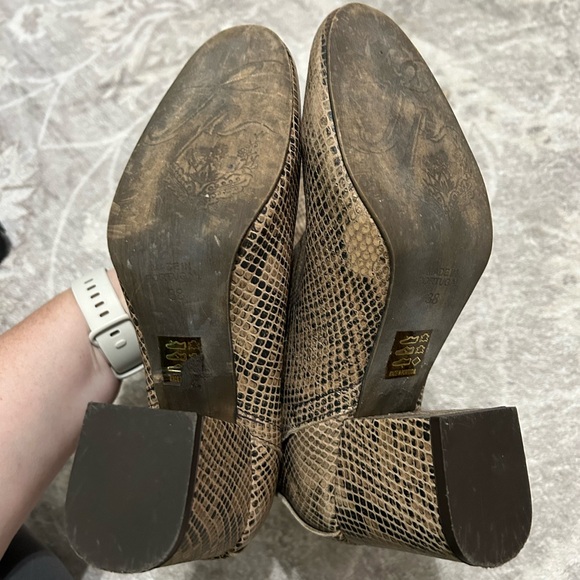 Free People Newcastle Tall Snakeskin Boot - Picture 8 of 10